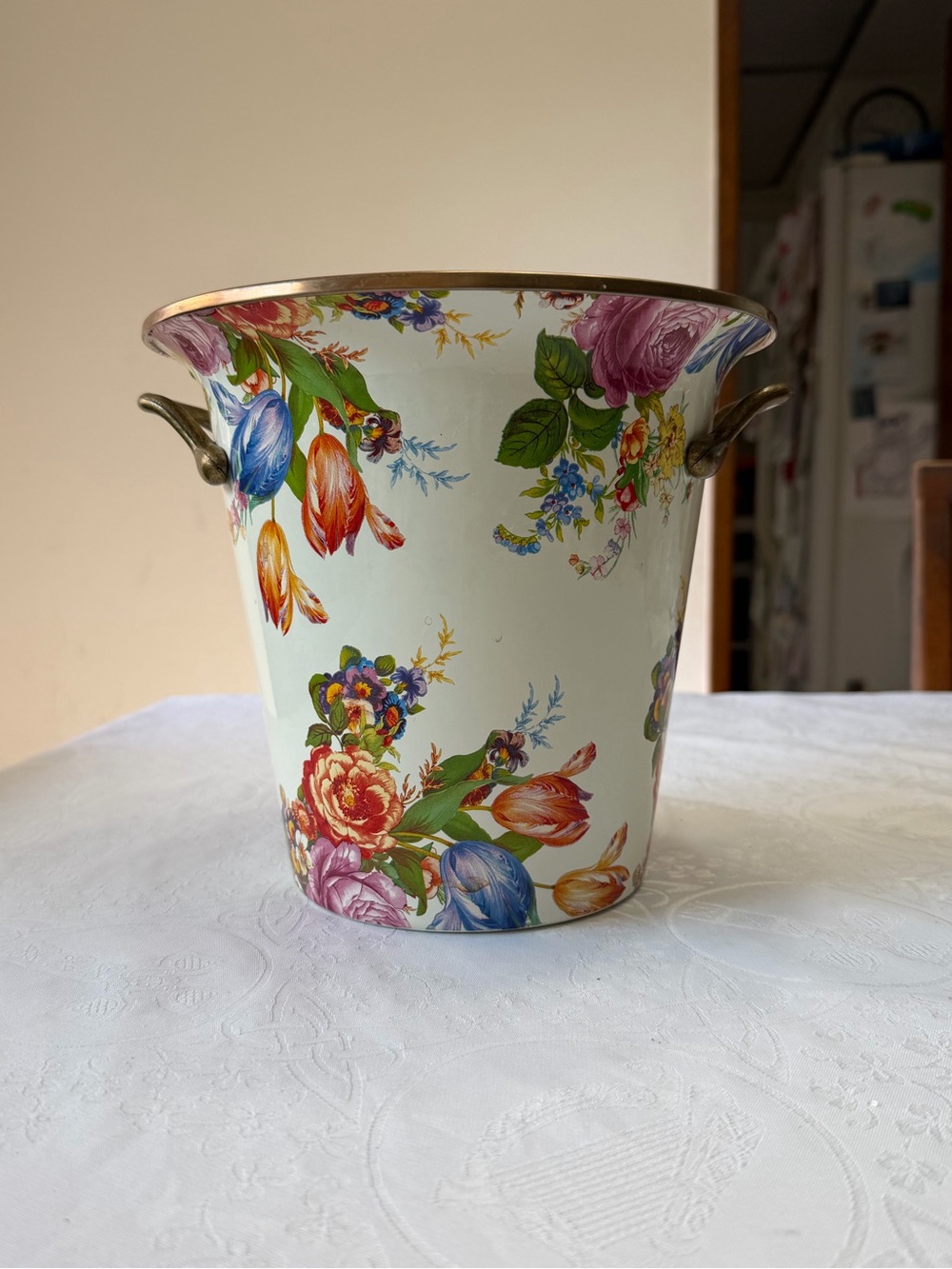 Mackenzie-Childs Flower Market Wine Cooler Bucket